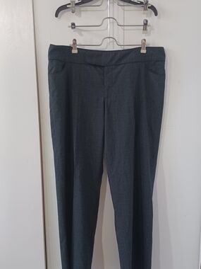 Cato Dark Gray Straight Leg Dress Pants